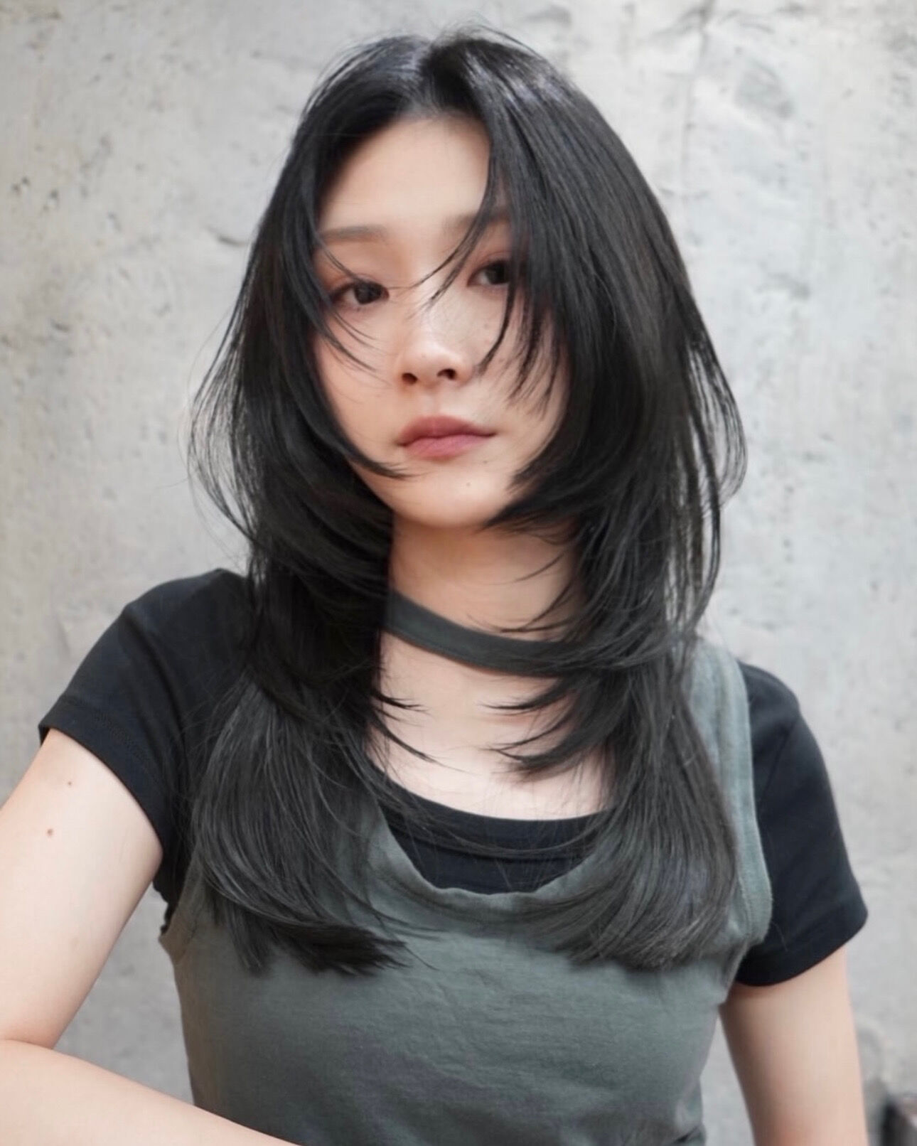 layer cut × sepia grayge
